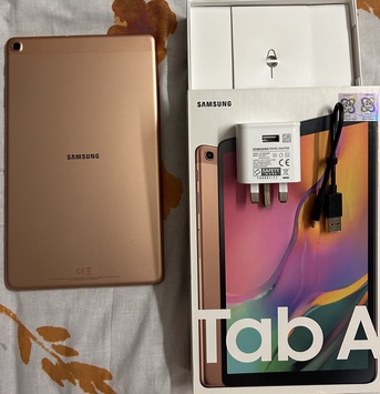 Riyadh, Electronics, SAR 550,  Original Mint Condition Gold Color SAMSUNG Galaxy  Tab A, 10.1 Inch - T-515 Model