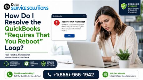 New York, Accounting, Resolve QuickBooks Requires That You Reboot Loop Problem Fast