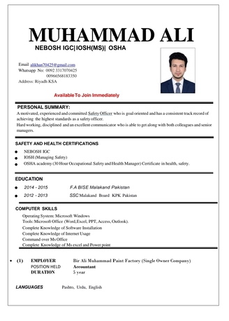 Al Shifa, Job Seekers, Home Dravire