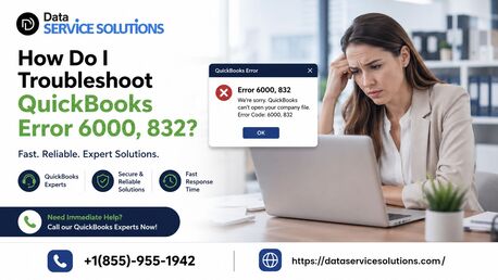 New York, Accounting, Simple Steps To Repair QuickBooks Error 6000 832 Successfully