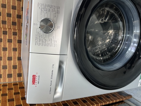 Jeddah, Appliances, SAR 1000,  🔥 HAAM 12KG Front Load Automatic Washing Machine &ndash; Inverter Motor | Steam Wash | 1400 RPM