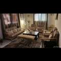 SAR 800,  5- Piece Wooden Sofa Set For Sale (1large 4singles) -Dammam