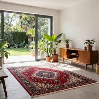 New Delhi, Household Items, Jansons Carpets Presents Handmade Kashmir Silk Carpets In Delhi With Luxurious Elegance