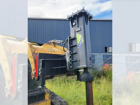 Brisbane, Machinery, ThunderPro Fence Post Hammer & Excavator Post Driver By QuikFence
