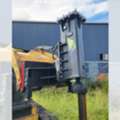 ThunderPro Fence Post Hammer & Excavator Post Driver By QuikFence