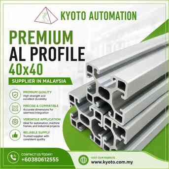 Kuala Lumpur, Heavy Equipment, Premium AL Profile 40x40 Supplier In Malaysia