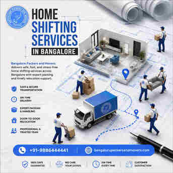 Bangalore, Labor/Moving, Home Shifting Services In Bangalore