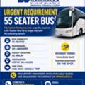 🚨 URGENT REQUIREMENT &ndash; 55 SEATER BUS 🚨