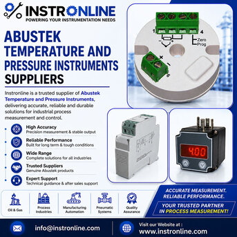 Mumbai, Industrial Machinery, Abustek Temperature And Pressure Instruments Suppliers | Instronline