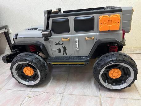 Riyadh, Electronics, SAR 450,  Rechargeable RC, Heavy Duty Kids Jeep For Sale