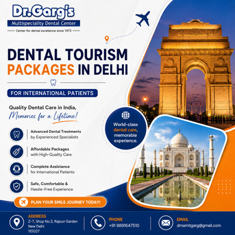 Delhi, Dental, Dental Tourism Packages Cost In Delhi For International Patients