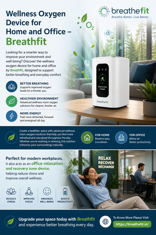Pune, Health & Beauty Items, Wellness Oxygen Device For Home And Office &ndash; Breathfit