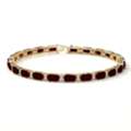 USD 12629,  Buy Ruby Bracelet In 18K Yellow Gold &ndash; GIA Certified