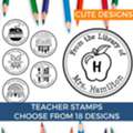 USD 7,  Personalized Book Stamp From The Library Of Custom Rubber Stamps Self Inking Address Stamp