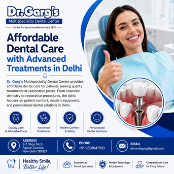 New Delhi, Dental, Affordable Dental Care With Advanced Treatments In Delhi