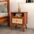 INR 6999,  Wooden Bedside Tables Online | Up To 40% OFF On Solid Wood Designs