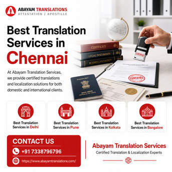 Chennai, Legal, Best Translation Services In Chennai | Certified & Professional Translation