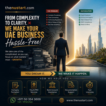 Dubai, Business, Dubai Business Setup From AED 5555 With License Support