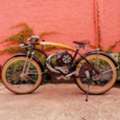 Classic Board Tracker Motorized Bicycle For Sale