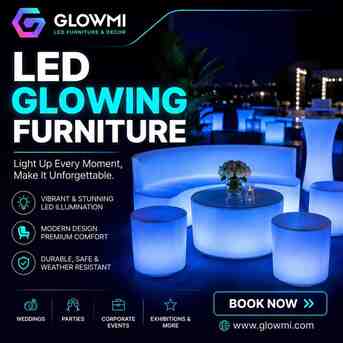 Toronto, Furniture, CAD 2850,  Are You Looking For Premium Led Glowing Furniture To Transform Your Event Experience?