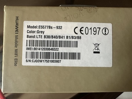 Cochin, Mobile Phones, INR 5500,  Huawei Mobile WiFi Elite