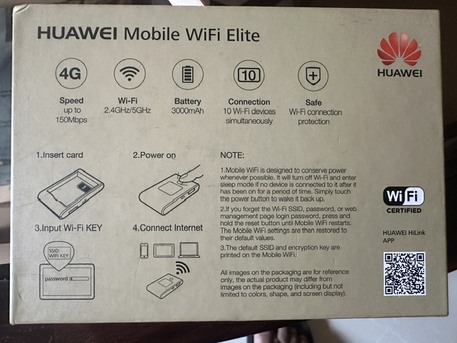Cochin, Mobile Phones, INR 5500,  Huawei Mobile WiFi Elite