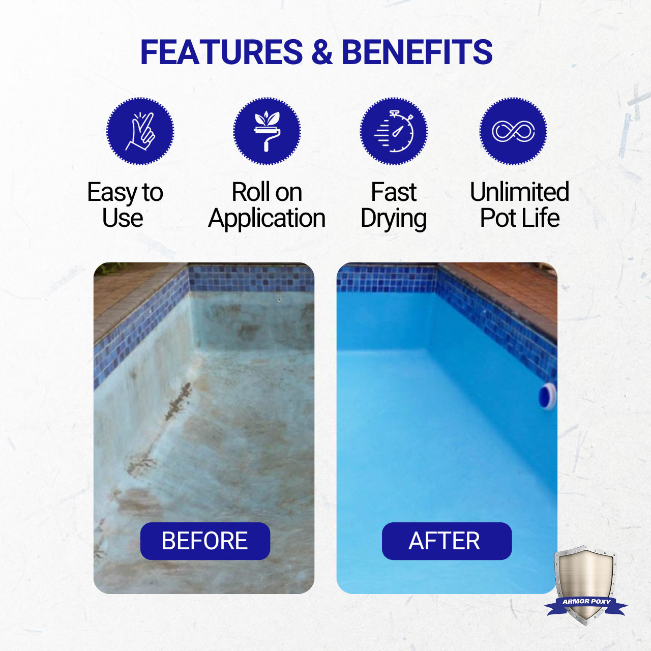 Manama, Construction, Swimming Pool Renovation Waterproof Coating With Epoxy Coating ( No Tiles Required )