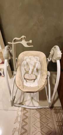 Manama, Baby & Kid Stuff, BHD 25,  Baby Swing+detachable Rocker (automatic) Unused.original Price 60