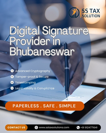 Bhubaneswar, Financial, No.1 Digital Signature Certificate Provider In Bhubaneswar