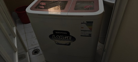 Abqaiq, Appliances, SAR 250,  Washing Machine 7 Kg Semi Auto New Only 3 Months Used Sell Price 250 SAR.