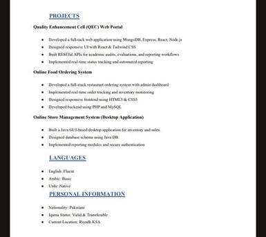 Riyadh, Job Seekers, Experienced IT Support Engineer Available For Immediate Joining | Riyadh