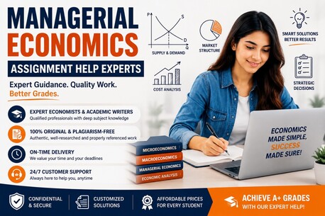 Sydney, Education, Managerial Economics Assignment Help Experts For Academic Success