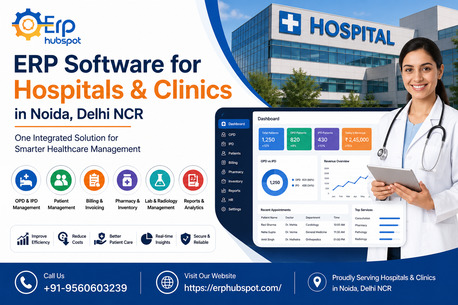 Noida, Software Development, Smart Software For Hospitals And Clinics In Noida | With Advanced EHubspot