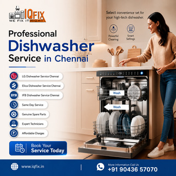 Chennai, Business, Best LG, IFB, Bosch, Faber & Elica Dishwasher Service Chennai