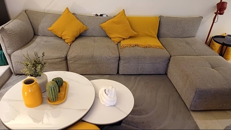 Al Sulaymaniyyah, Furniture, SAR 700,  Used L-shaped Couches For Sale
