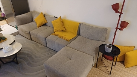 Al Sulaymaniyyah, Furniture, SAR 700,  Used L-shaped Couches For Sale