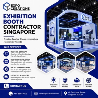 Singapore, Event Planning, Exhibition Booth Contractor Singapore