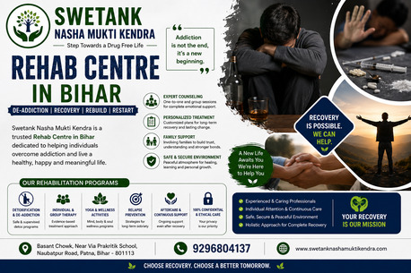 Mumbai, Health, Rehab Centre In Bihar | Swetank Recovery Centre