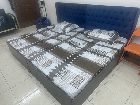Riyadh, Furniture, SAR 550,  Single Bed With Mattress For Sale