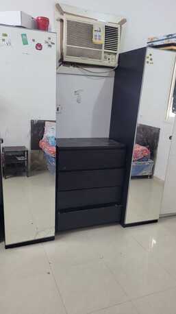 Al Sulaymaniyyah, Furniture, SAR 500,  Two Single Wardrob With Dressing Table