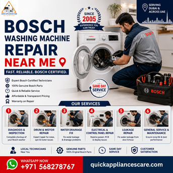 Dubai, Appliance Repair, Quick Appliances Care