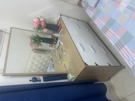 Riyadh, Furniture, SAR 500,  Double Bed Complete Set For Sale