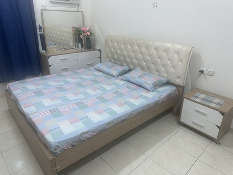 Riyadh, Furniture, SAR 500,  Double Bed Complete Set For Sale