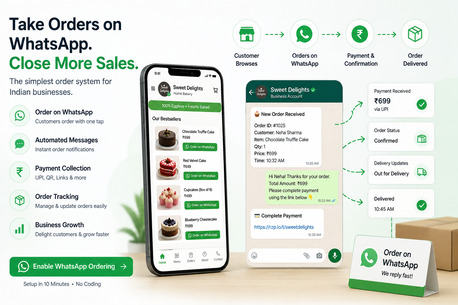 Ahmedabad, Marketing, WhatsApp Order System For Easy Online Selling