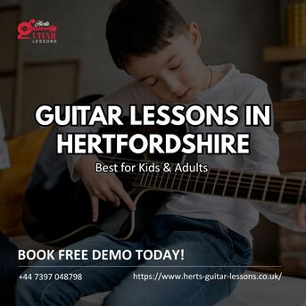 London, Lessons Offered, Beginner-Friendly Guitar Lessons In Watford 2026