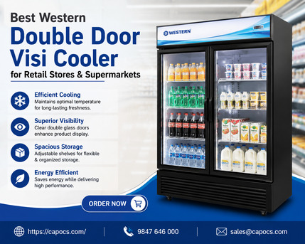 Kerala, Appliances, Best Western Double Door Visi Cooler For Retail Stores & Supermarkets