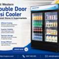 Best Western Double Door Visi Cooler For Retail Stores & Supermarkets