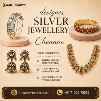 Chennai, Business, Silver Jewellery Online Chennai &ndash; Exclusive Designer Collections