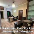 INR 65000,  3 Bhk Builder Floor For Rent In Sushant Lok 2 Gurgaon