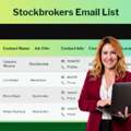 Need Stock Broker Email Lists For Financial Marketing?